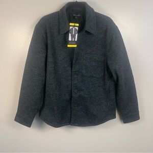 Banana Republic Mens Herringbone Shirt Jacket